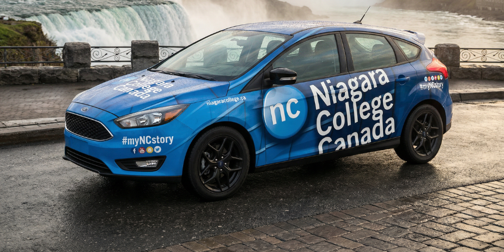 A wrapped vehicle can be a powerful tool for businesses operating in a specific location.